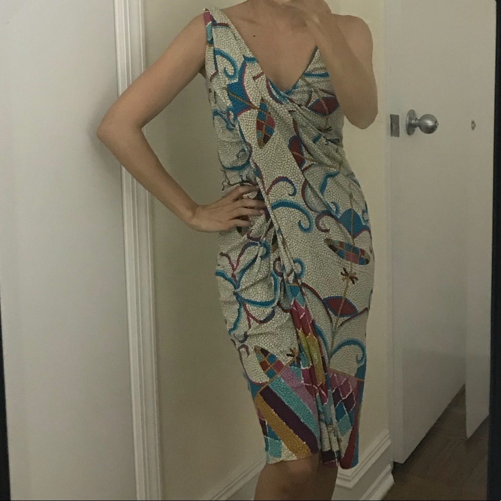 Nicole Miller Print Dress